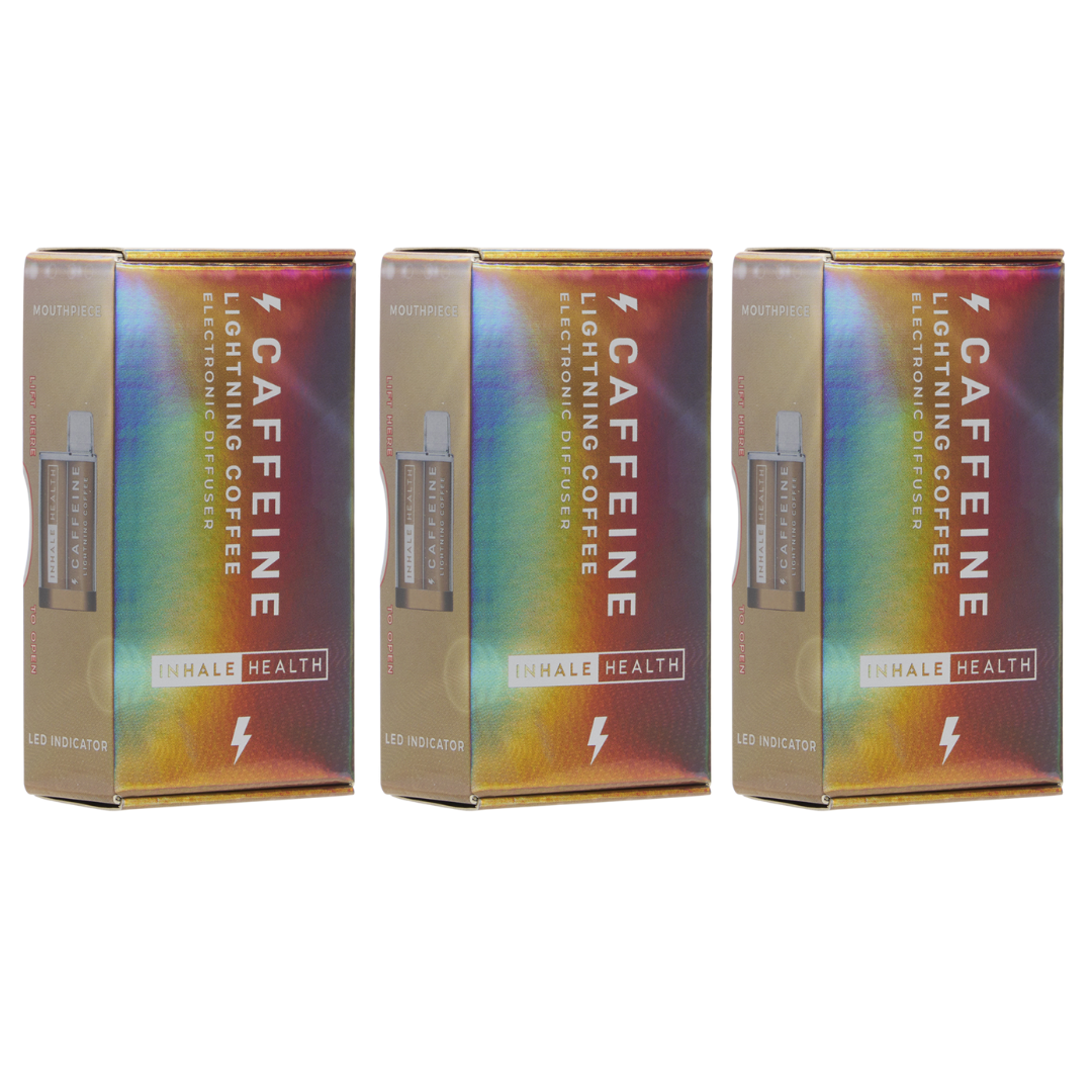 3-PACK Caffeine Lightning Coffee