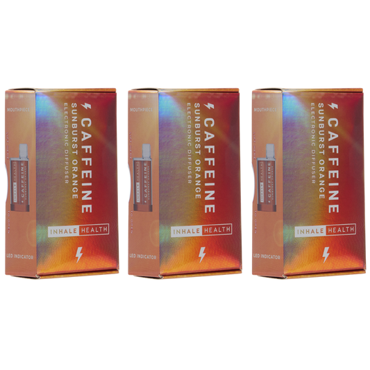 3-PACK Caffeine Sunburst Orange