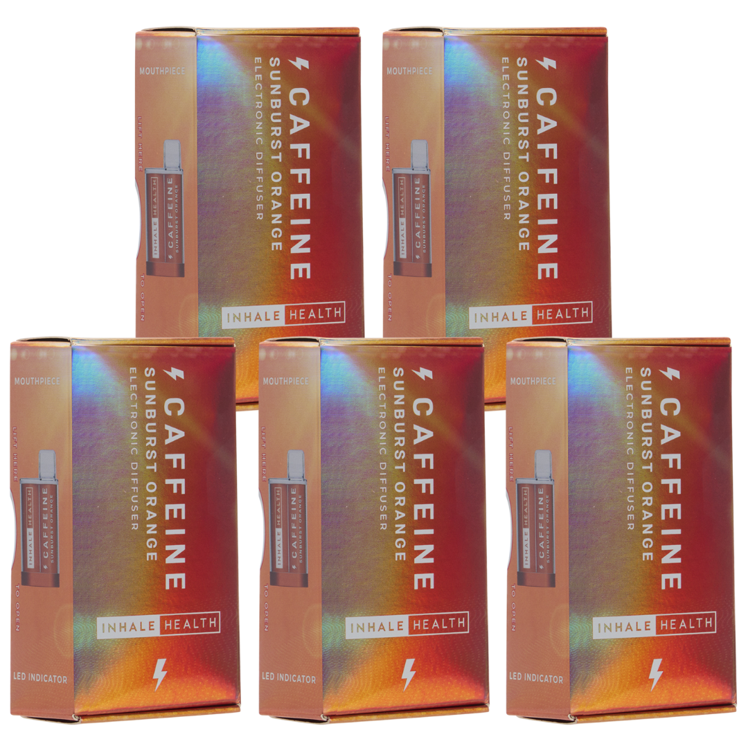 5-PACK Caffeine Sunburst Orange