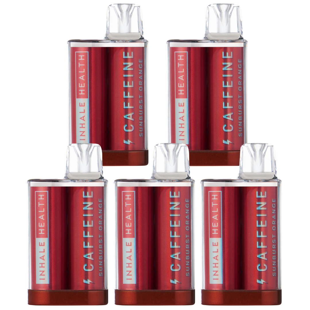 5-PACK Caffeine Sunburst Orange