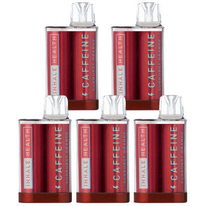 5-PACK Caffeine Sunburst Orange