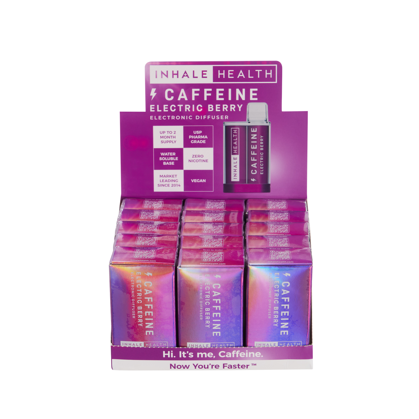 Caffeine Electric Berry (15-Pack Display Box)