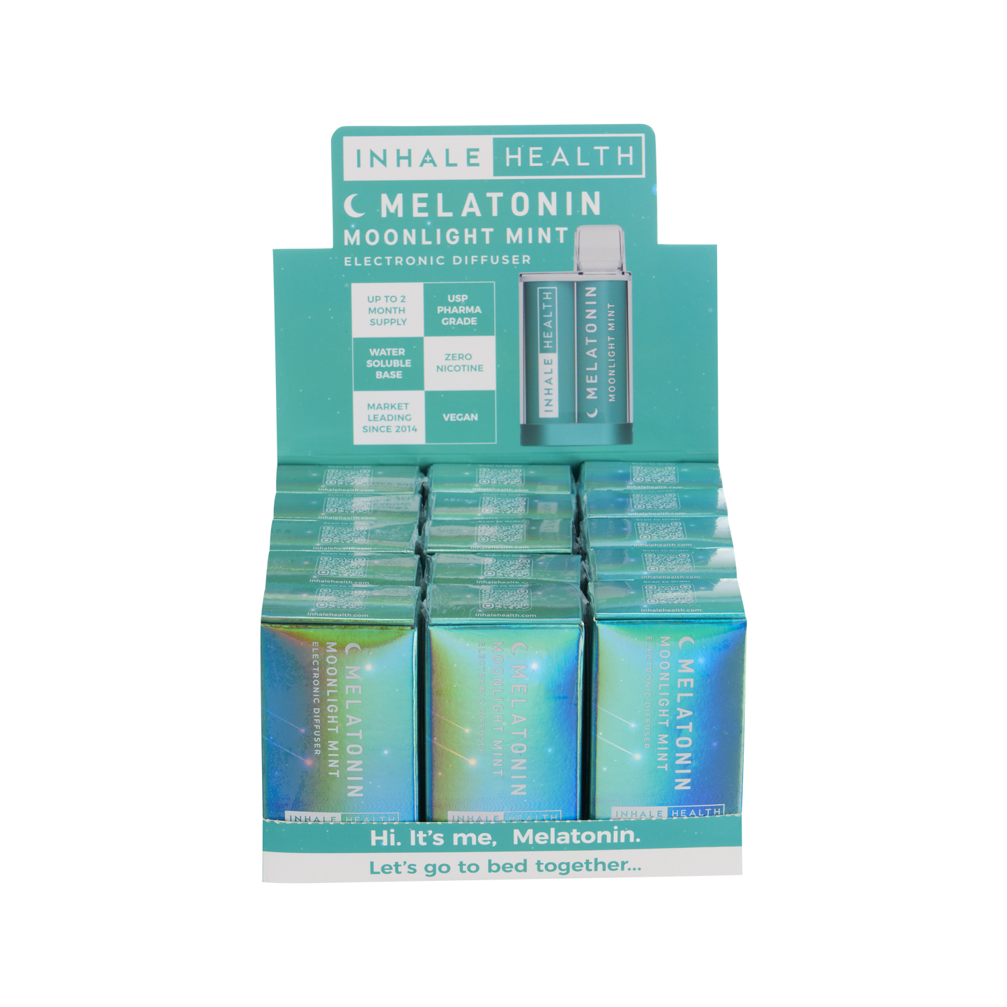 Melatonin Moonlight Mint (15-Pack Display Box)