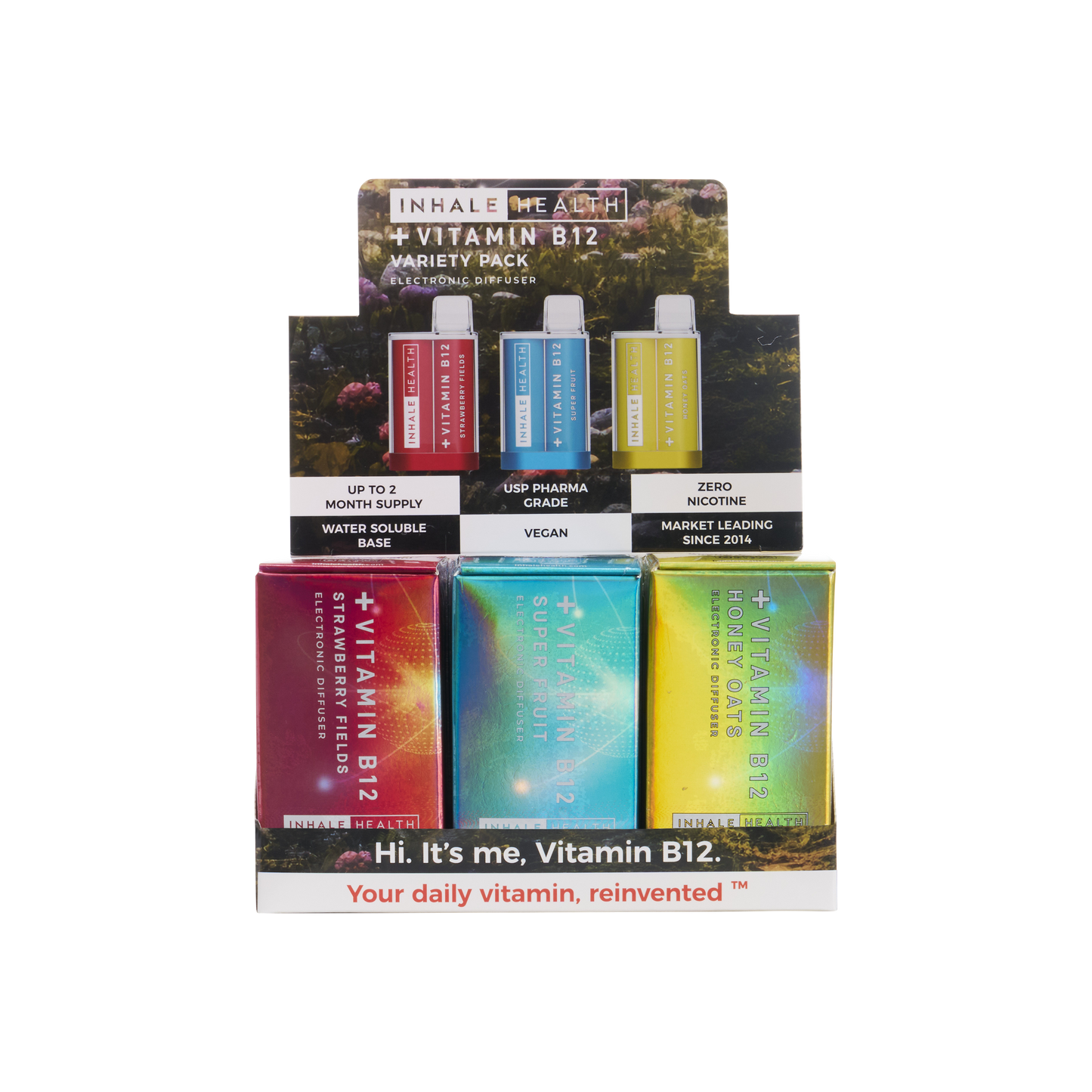 Vitamin B12 Variety Pack (15-Pack Display Box)