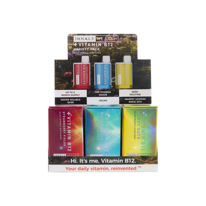 Vitamin B12 Variety Pack (15-Pack Display Box)